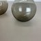 Vases Boules en Turmalin par Wilhelm Wagenfeld pour WMF, Allemagne, 1960s, Set de 2 13