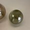 Vases Boules en Turmalin par Wilhelm Wagenfeld pour WMF, Allemagne, 1960s, Set de 2 17