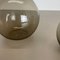 Vasi Turmalin sferici di Wilhelm Wagenfeld per WMF, Germania, anni '60, set di 2, Immagine 9