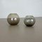 Vases Boules en Turmalin par Wilhelm Wagenfeld pour WMF, Allemagne, 1960s, Set de 2 2