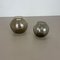 Turmalin Ball Vases by Wilhelm Wagenfeld for WMF, Germany, 1960s, Set of 2 3