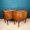 Tables de Chevet Vintage en Bois, Italie, 1960s, Set de 2 5