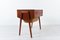 Vintage Danish Teak Sewing Table from Hl Møbler, 1960s, Image 3