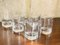 Whisky Karaffe aus Kristallglas mit 6 Gläsern von Luigi Bormioli, 1970er, 7er Set 10