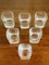 Crystal Whiskey Decanter With 6 Glasses by Luigi Bormioli, 1970s, Set of 7 13