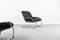 Fauteuil Mid-Century en Cuir Marron, 1960s, Set de 2 7