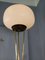Brass & Opal Glass Floor Lamp with White Marble Base from Stilnovo, 1950s, Image 7