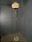 Brass & Opal Glass Floor Lamp with White Marble Base from Stilnovo, 1950s, Image 4