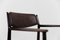 Mid-Century Modern Brown Leather Executive Chair by Arne Vodder, 1960s, Image 2