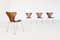 Rosewood Butterfly Dining Chairs by Arne Jacobsen for Fritz Hansen, Denmark 1965, Set of 4 3