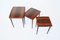 Danish Rosewood Nesting Tables from Mobelintarsia, Denmark, 1960, Set of 3 4