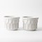 Modernist Alpha Planters from Ceramano, 1960s, Set of 2 1