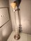Irisierende Glas Stehlampe mit Lampenschirm aus Stoff von Barovier und Toso, 1940er 9