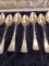 Art Deco Silver Metal Spoons, Set of 12 3