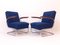 Bauhaus Chrome S411 Armchairs by Willem Hendrik Gispen for Mücke Melder, Set of 2 1