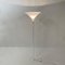 White Acrylic Glass Floor Lamp by Harco Loor, 1980s 2