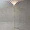 White Acrylic Glass Floor Lamp by Harco Loor, 1980s 4