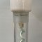 White Acrylic Glass Floor Lamp by Harco Loor, 1980s 9