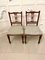 Antique Victorian Walnut Side Chairs, Set of 2 2