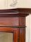 Antique Mahogany Inlaid Serpentine Front Display Cabinet 8
