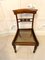 Antique Regency Rosewood Dining Chairs, Set of 4 6