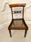 Antique Regency Rosewood Dining Chairs, Set of 4 7