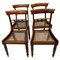 Antique Regency Rosewood Dining Chairs, Set of 4, Image 1