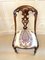 Antique Victorian Rosewood Side Chair 11
