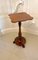 Antique Victorian Mahogany Adjustable Lamp Table 2