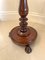 Antique Victorian Mahogany Adjustable Lamp Table 6