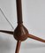 Danish Modern Tripod Bridge Floor Lamp by Severin Hansen for Le Klint, 1950s 5