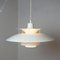 White Scandinavian PH5 Pendant Lamp by Poul Henningsen for Louis Poulsen, Denmark, Image 8