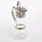 Silver & Glass Wine Jug from Horace Woodward & Hugh Taylor, London, 1893, Image 1
