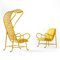 Gardenias Yellow Armchair with Pergola, Indoor by Jaime Hayon 2