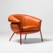 Grasso Orange Armchair by Stephen Burks 3
