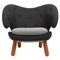Pelican Chair Gray Divina Melange by Find Juhl for Design M 1