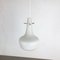 Mid-Century Italian Opal Glass Tube Hanging Light in the Style of Stilnovo, 1950 2