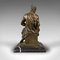 After Michelangelo, Figure of Moses, Mid-20th Century, Bronze, Image 5