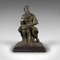 After Michelangelo, Figure of Moses, Mid-20th Century, Bronze 2