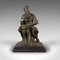 After Michelangelo, Figure of Moses, Mid-20th Century, Bronze, Image 2