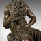 After Michelangelo, Figure of Moses, Mid-20th Century, Bronze, Image 9