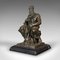 After Michelangelo, Figure of Moses, Mid-20th Century, Bronze, Image 1