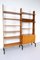 Modernist Teak Freestanding Shelving Unit, 1970s 1