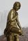 A. Carrier-Belleuse, Female Bather, Mid-19th Century, Bronze, Image 8