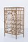 Gold Metal Wine Rack or Cocktail Bar, 1950s, Italy, Image 1