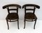 Chairs in Curved Wood and Two-Seater Bench from Thonet, Austria, 1920s, Set of 3 5