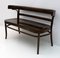 Chairs in Curved Wood and Two-Seater Bench from Thonet, Austria, 1920s, Set of 3, Image 9