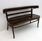 Chairs in Curved Wood and Two-Seater Bench from Thonet, Austria, 1920s, Set of 3, Image 7