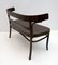 Chairs in Curved Wood and Two-Seater Bench from Thonet, Austria, 1920s, Set of 3 8
