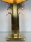 Vintage Regency Brass Golden Table Lamp from WKR, Germany, 1980s 4